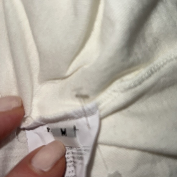 P.A.R.O.S.H. Sequined Embellished Miami White Cotton T Shirt Size M - Picture 6 of 6